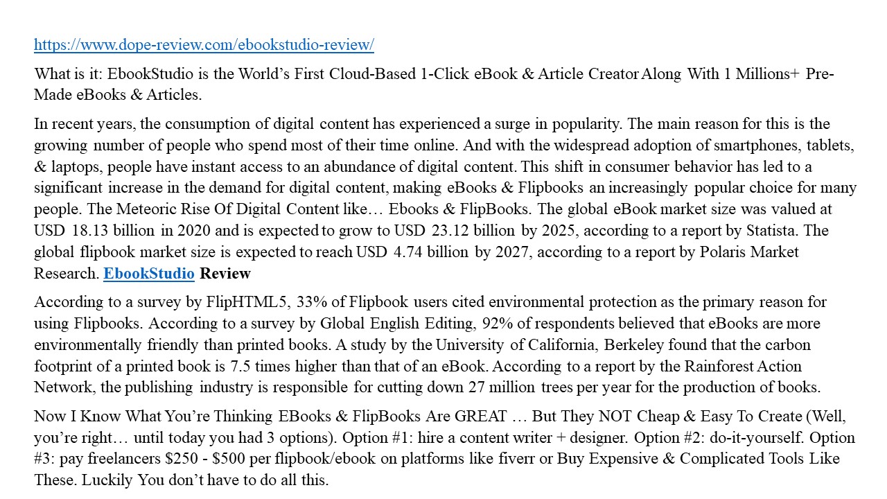 presentation player overlay
