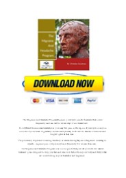 The Migraine And Headache by Christian Goodman PDF, eBook