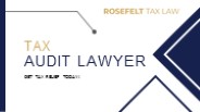 Tax Audit Lawyer