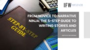 The 5-Step Guide to Writing Stories and Articles