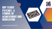Boy scout patches: a symbol of achievement and dedication