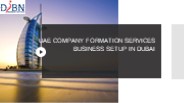 UAE Company Formation Services Business Setup in Dubai
