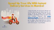 Instant Delivery In Mumbai