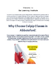 CELPIP Classes in Abbotsford - Achieve Language Proficiency