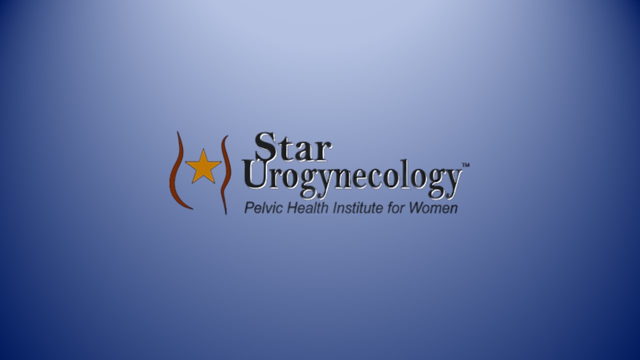 PPT Star Urogynecology April 2023 PowerPoint presentation free to