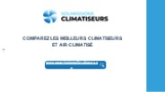 Comparez gratuitement les meilleurs climatiseurs et air climatisé