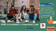 MBBS in Kazakhstan