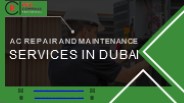 AC Repair and Maintenance Services in Dubai