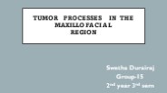Tumor process of maxillofacial region (1)