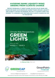 Avoiding Bank Liquidity Risks Arising from Climate Change