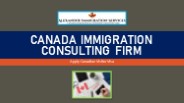 Canada Immigration Consulting Firm