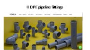Hdpe pipeline fittings