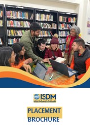 ISDM PLACEMENT BROCHURE - PGP-DM