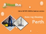 Rons Rug Cleaning Perth