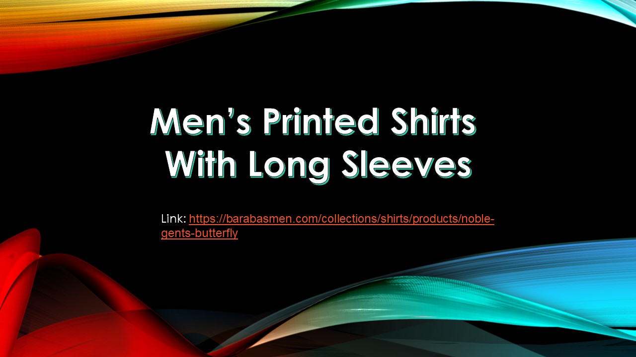 men's printed shirts with long sleeve