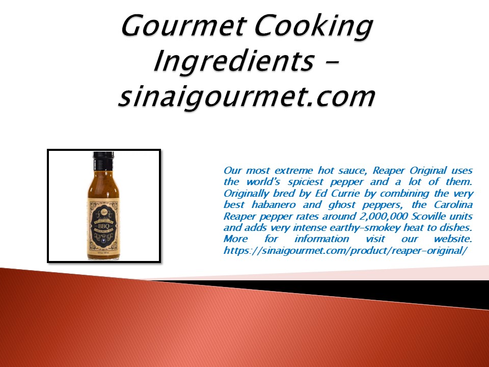 PPT Gourmet Cooking Ingredients (2) PowerPoint