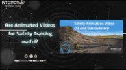 Are Animated Videos for Safety Training useful?