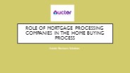 Mortgage Management Solutions | Auctor Business Solutions