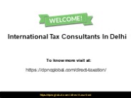 International Tax Consultants In Delhi (1)