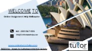 Assignment Help Melbourne
