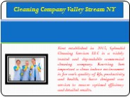 Cleaning Company Valley Stream NY