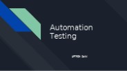 Automation Testing course in Delhi
