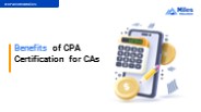 Benefits of CPA Certification for CAs