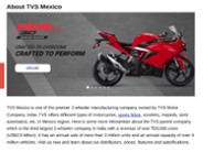 TVS Motos Mexico Full Overview PPT