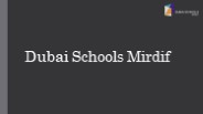 Dubai Schools