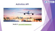 ACTIVITIES API