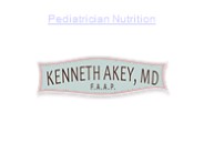 Pediatrician Nutrition