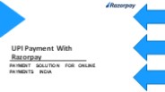 UPI Payment - Razorpay