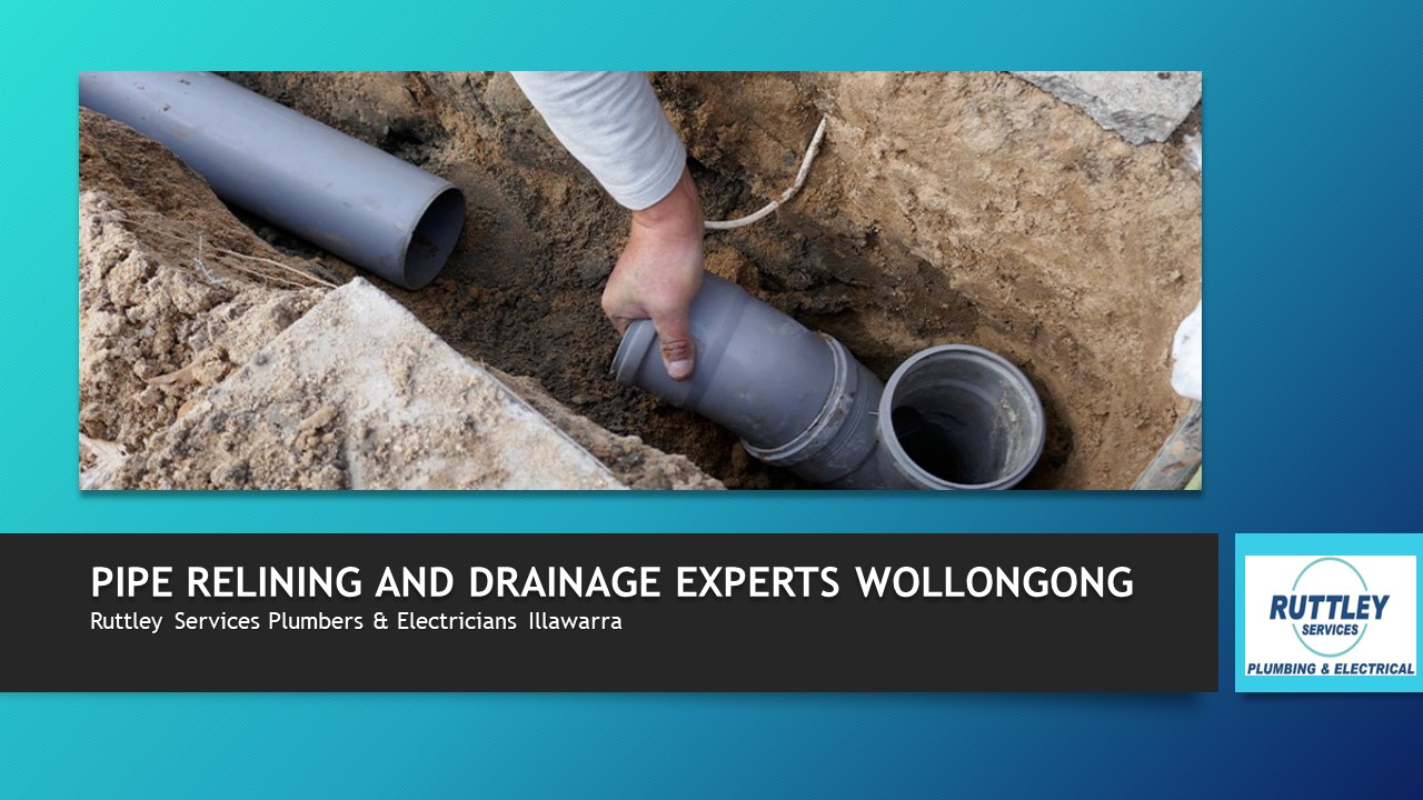 Pipe relining and drainage experts Wollongong