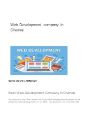 Best Web Development Company In Chennai | JB Soft System