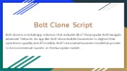 Bolt Clone Script