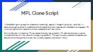 MPL Cone Script