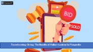 Must know benefits of online auctions