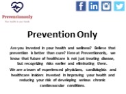 Coronary Artery Disease Prevention