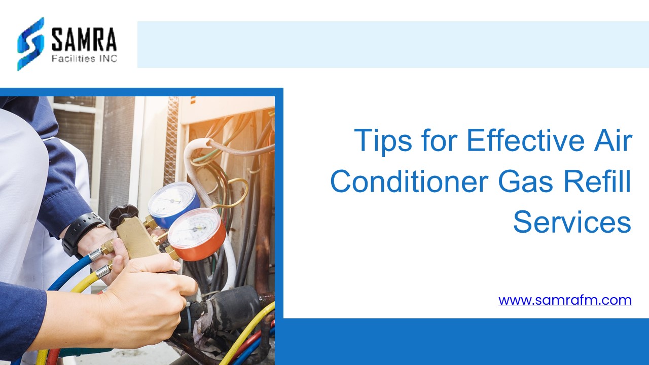 PPT Tips for Effective Air Conditioner Gas Refill Services PowerPoint
