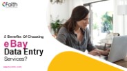 5 Benefits of Choosing eBay Data Entry Services?