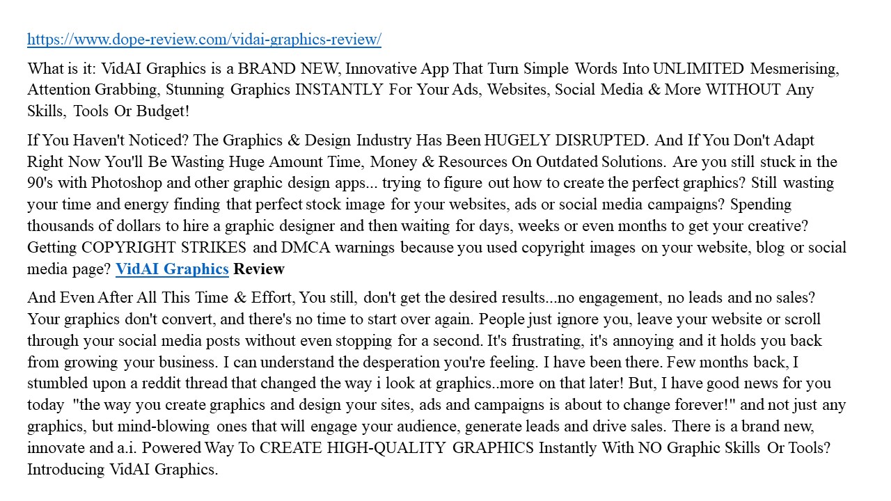 presentation player overlay