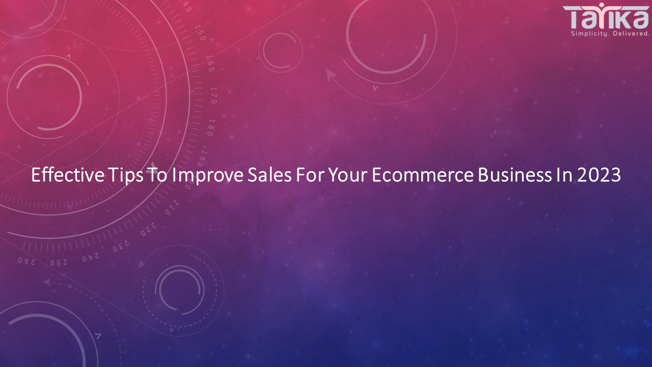 PPT – Effective Tips To Improve Sales For Your Ecommerce Business In ...