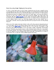 Plastic Recycling Debate: Weighing the Pros and Cons