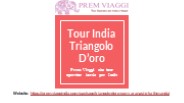 Tour India Triangolo D’oro
