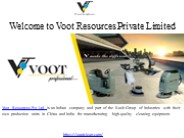 Welcome to Voot Resources Private Limited