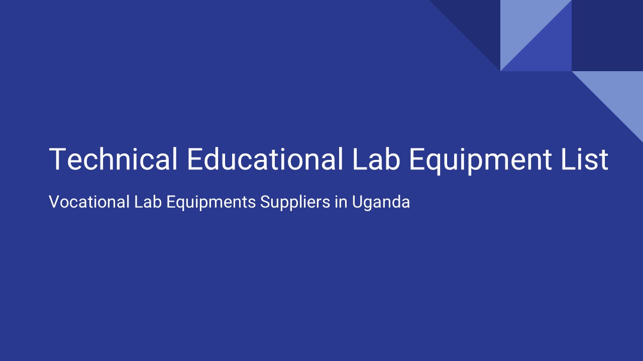 Technical Educational Lab Equipment Manufacturers