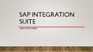 SAP Integration Suite