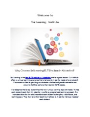 Why Choose Sai Learning IELTS Institute in Abbotsford?