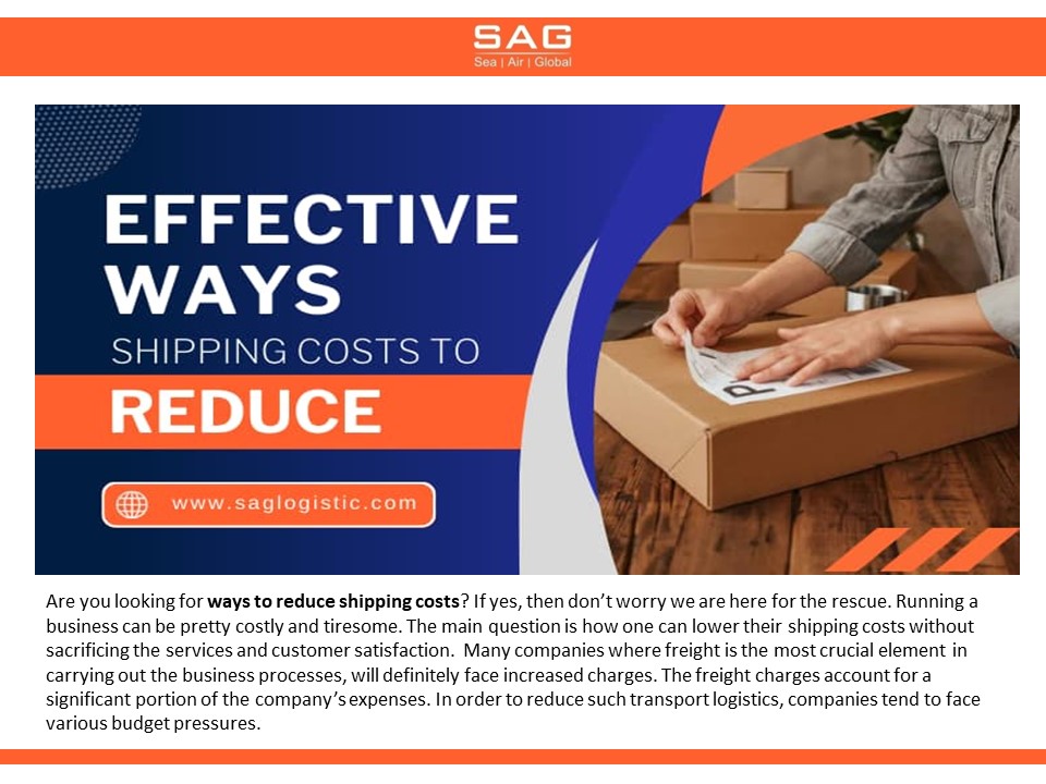 Effective Ways to Reduce Shipping Costs presentation | free to download