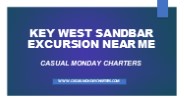 key west sandbar excursion near me